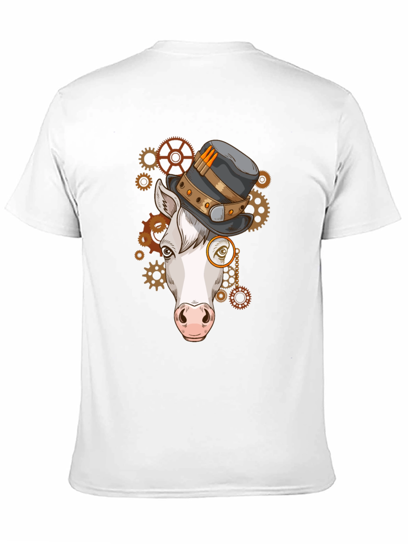 Steampunk Horse T-Shirt - Gears & Gadgets