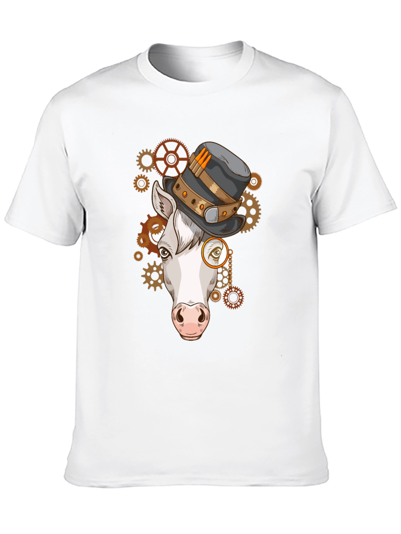 Steampunk Horse T-Shirt - Gears & Gadgets