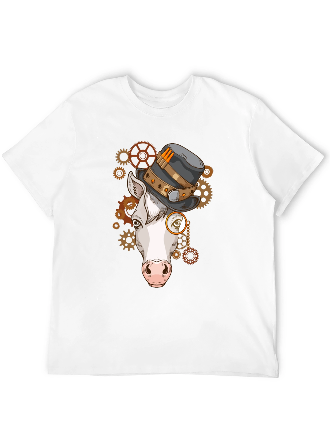 Steampunk Horse T-Shirt - Gears & Gadgets