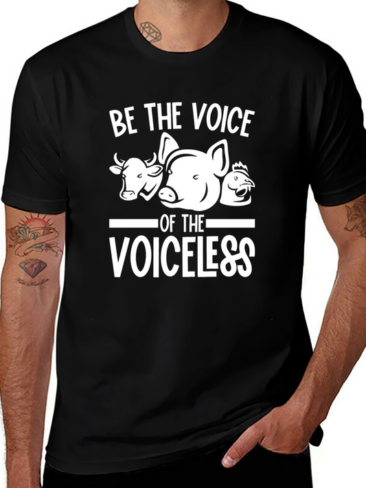 Be The Voice T-Shirt - Vegan Animal Rights Tee