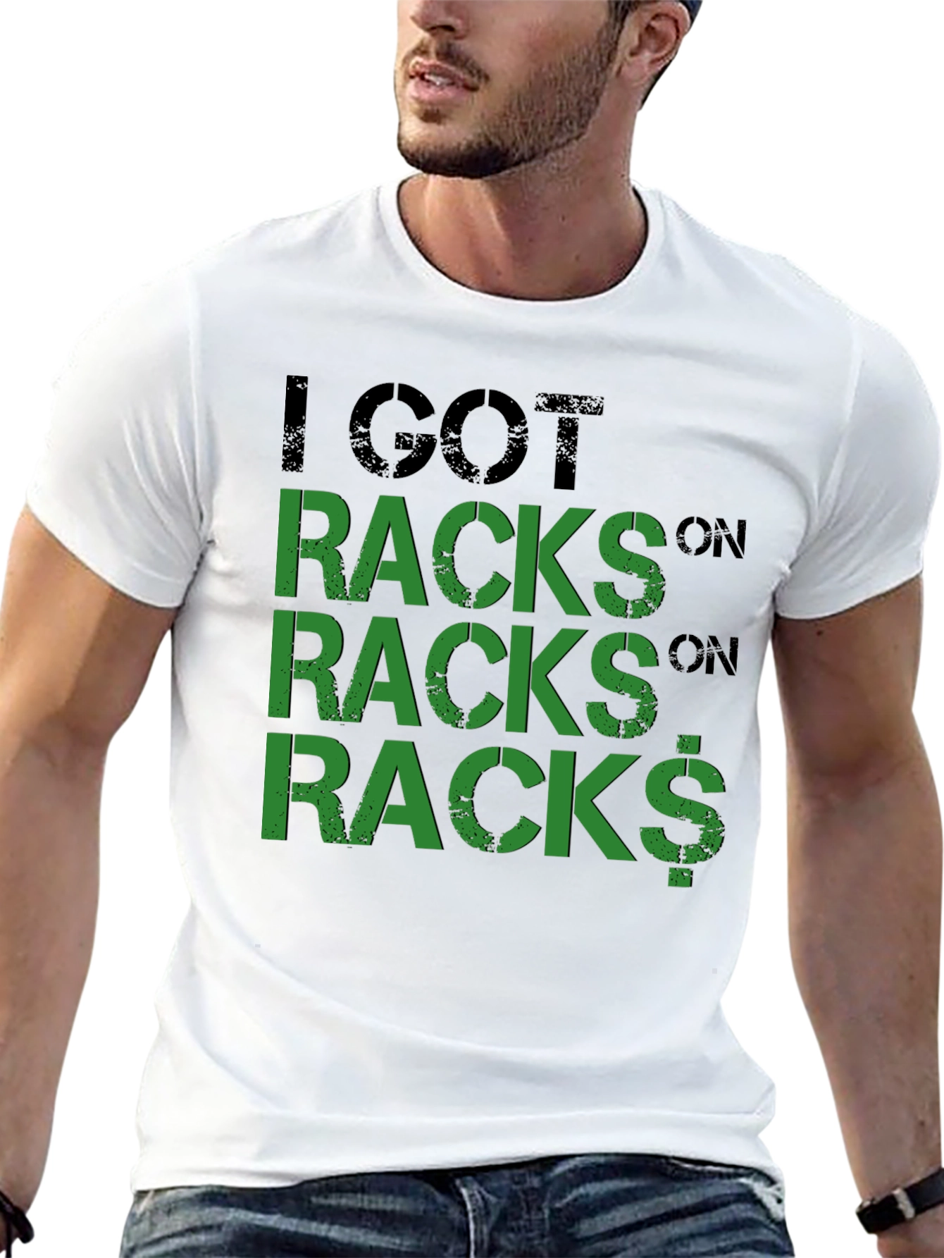 I Got Racks On Racks Graphic T-Shirt