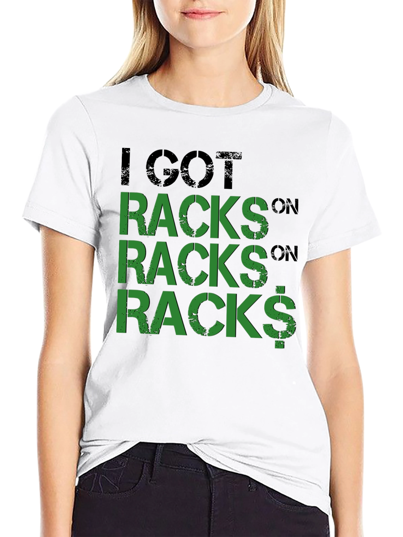 I Got Racks On Racks Graphic T-Shirt