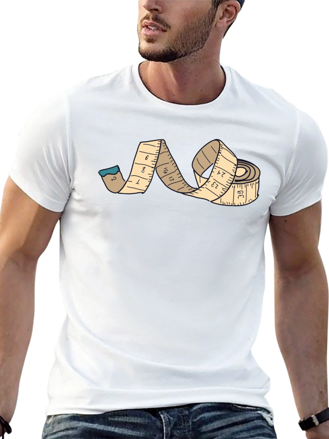 Tape Measure Graphic Tee
