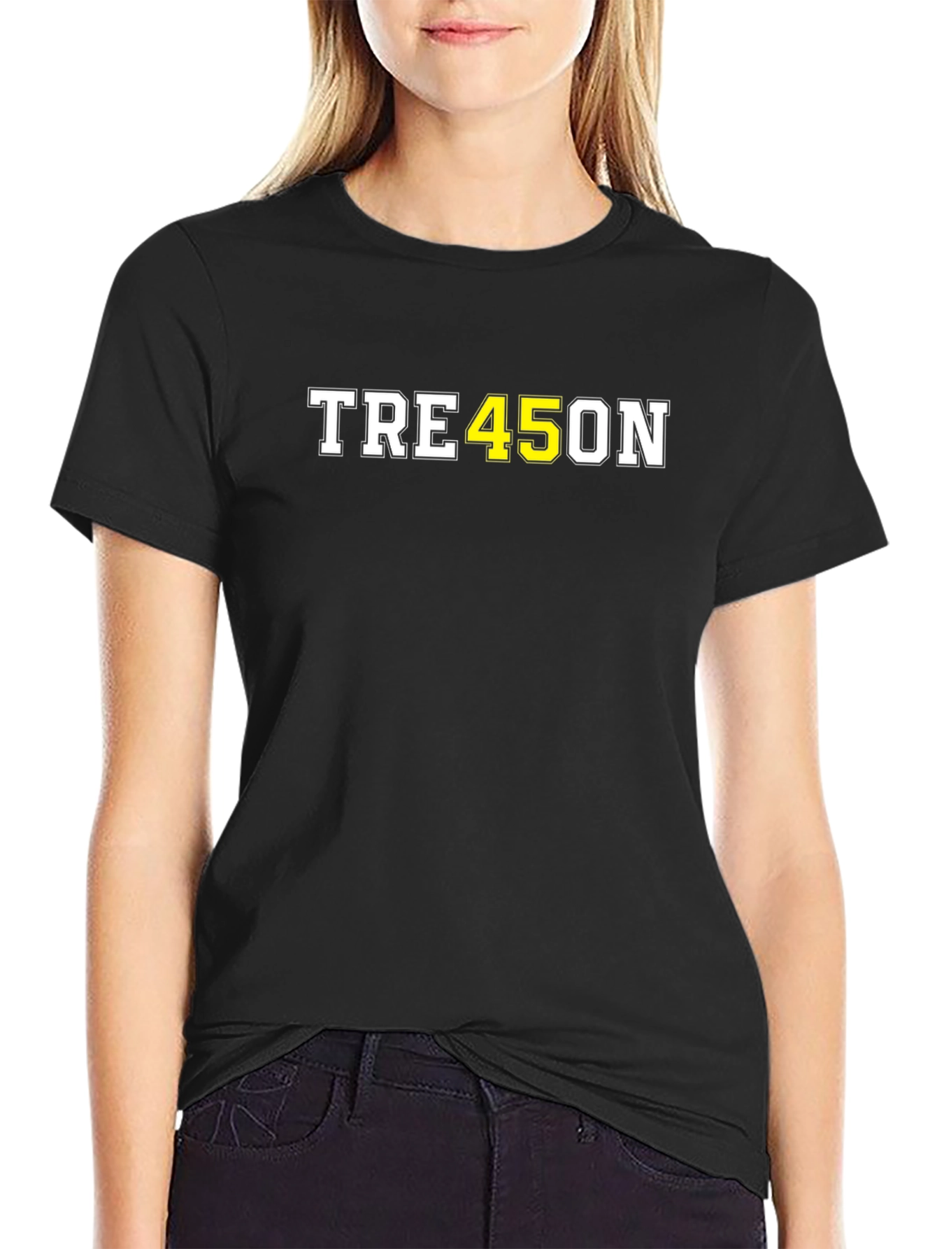 TRE45ON Graphic Tee - Political Statement Shirt