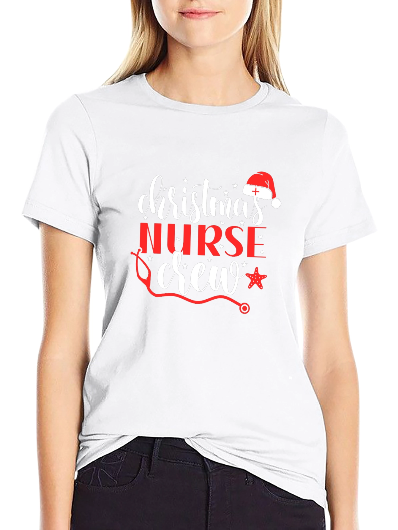 Christmas Nurse Crew T-Shirt