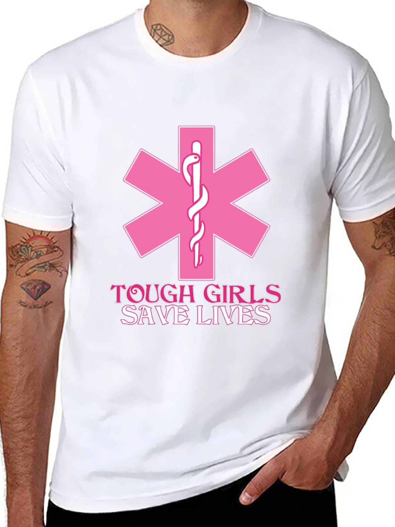 Tough Girls Save Lives Tee