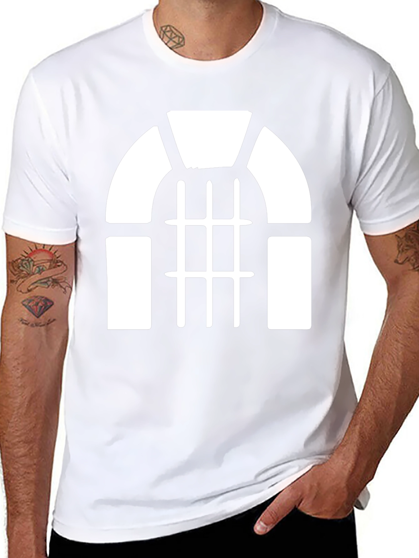 Jukebox Graphic T-Shirt - Retro Music Style