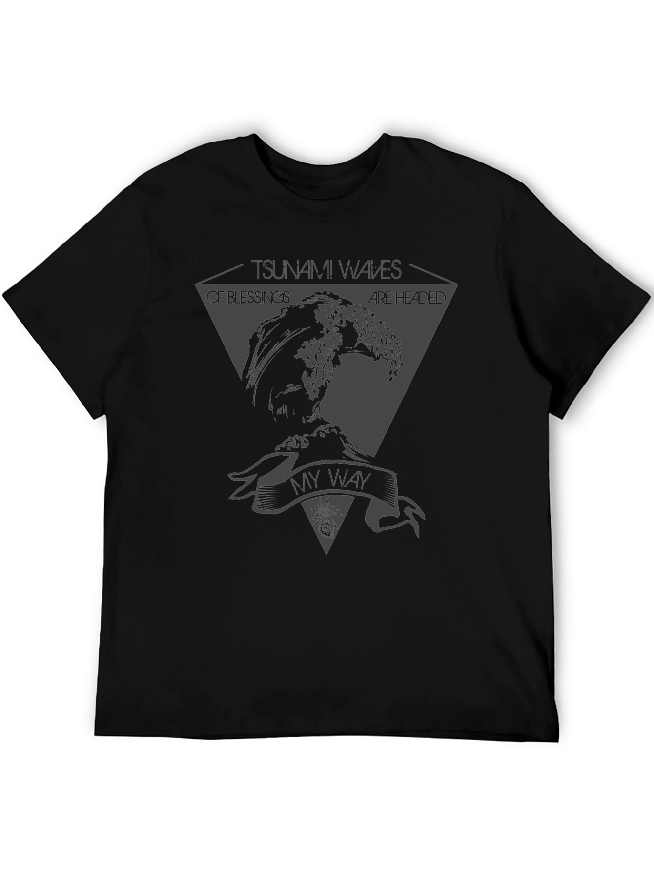 Tsunami Waves Blessings Graphic Tee