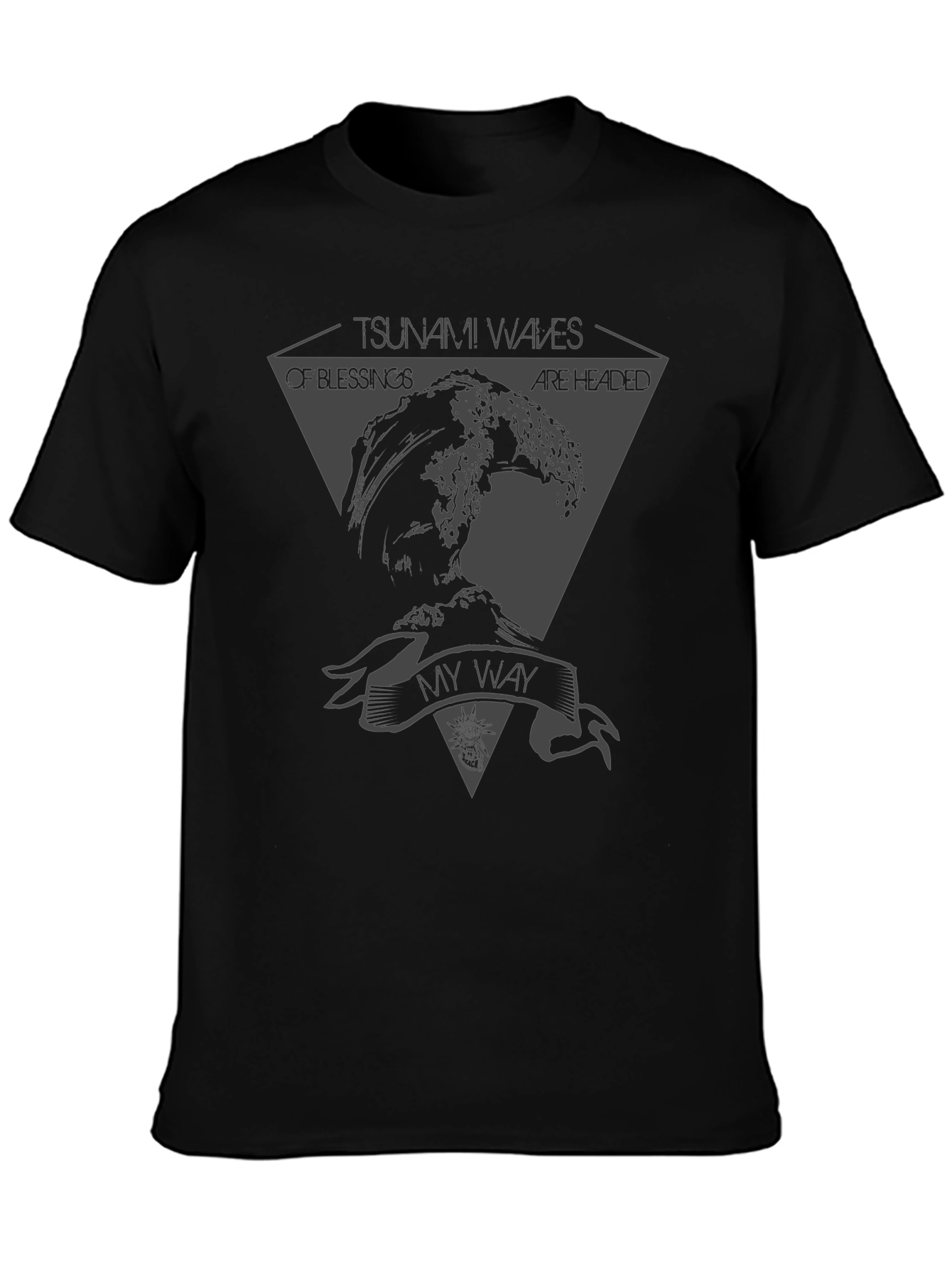 Tsunami Waves Blessings Graphic Tee
