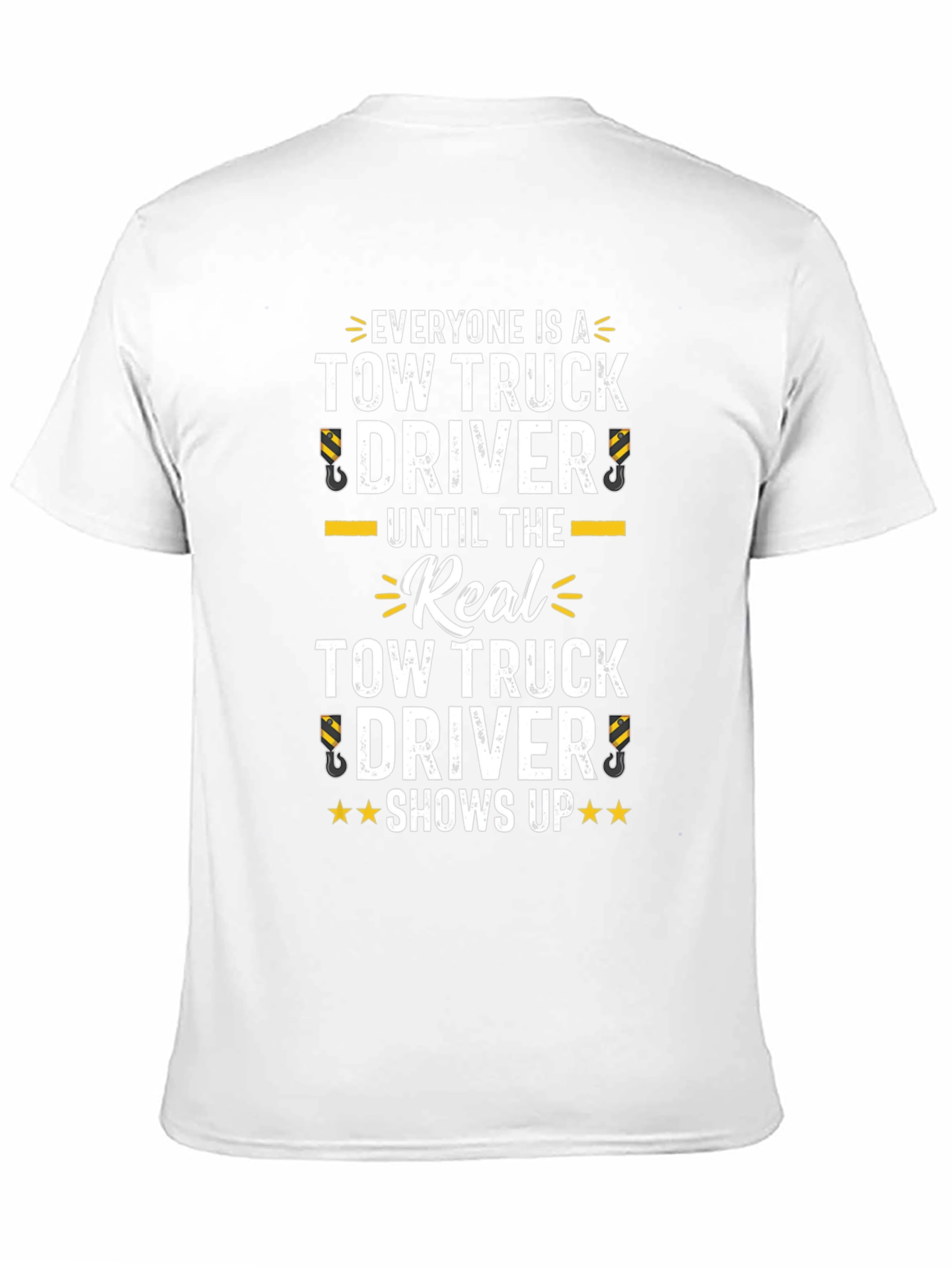 Tow Truck Driver Novelty Graphic T-Shirt