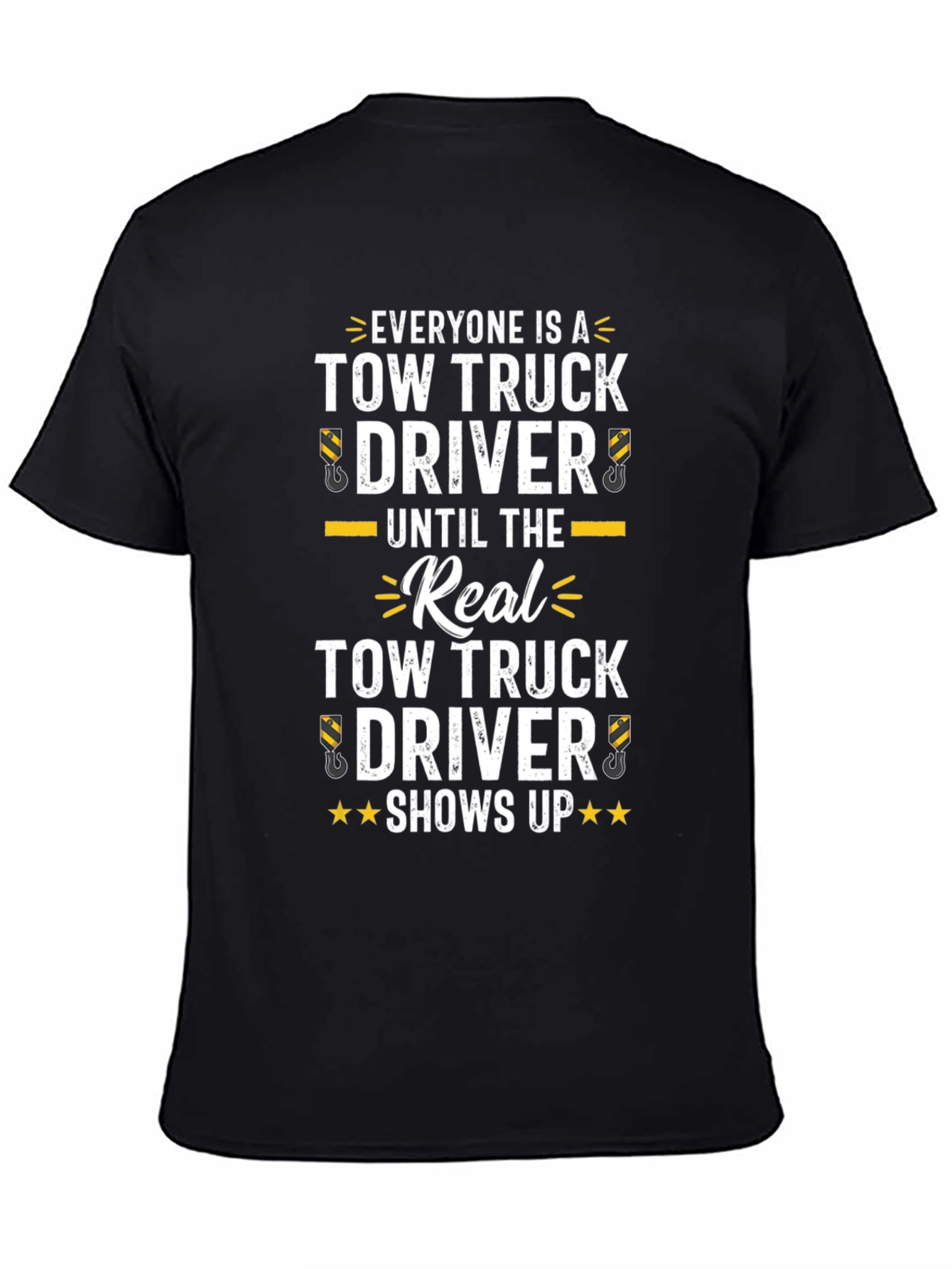 Tow Truck Driver Novelty Graphic T-Shirt