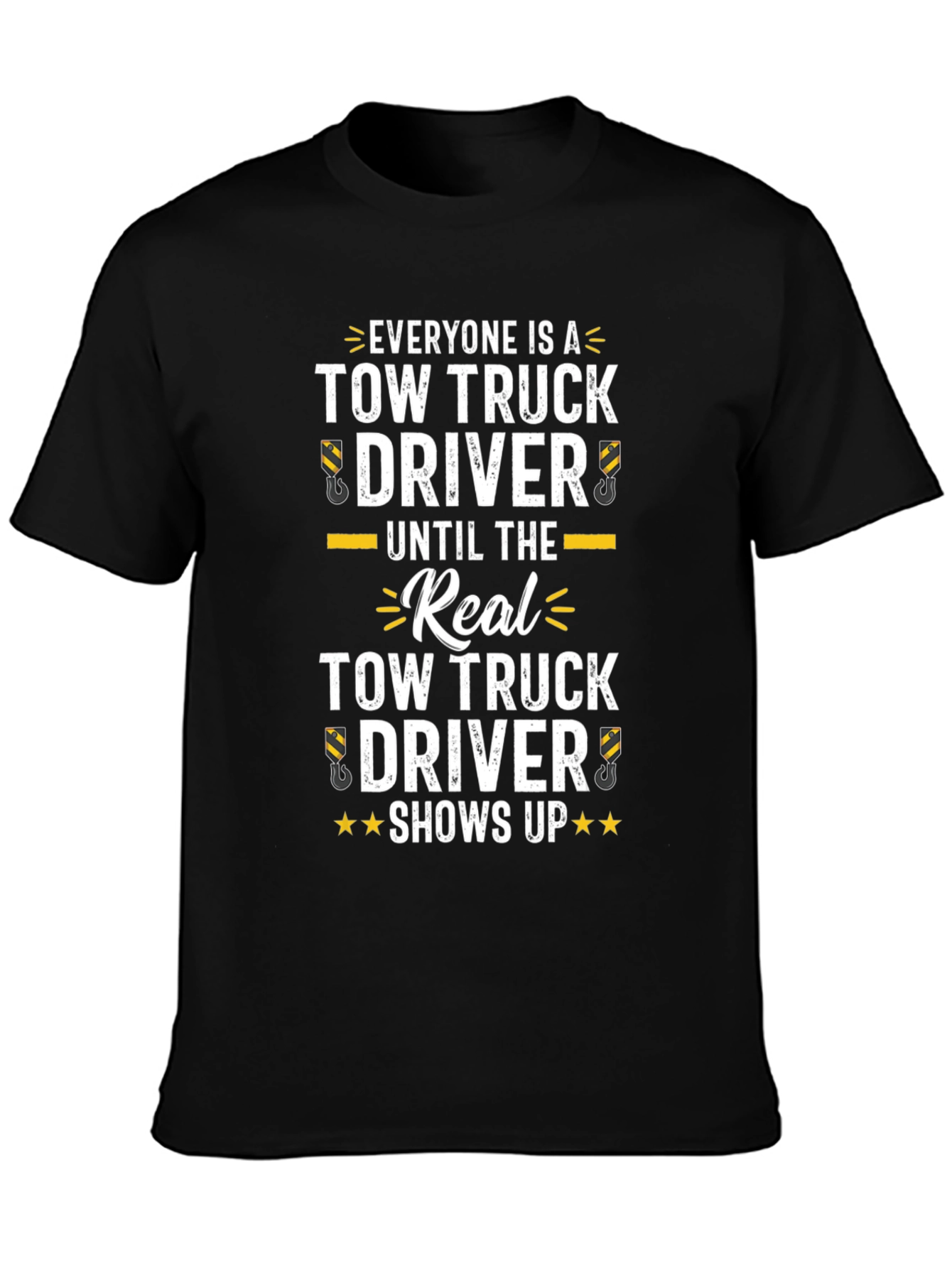 Tow Truck Driver Novelty Graphic T-Shirt