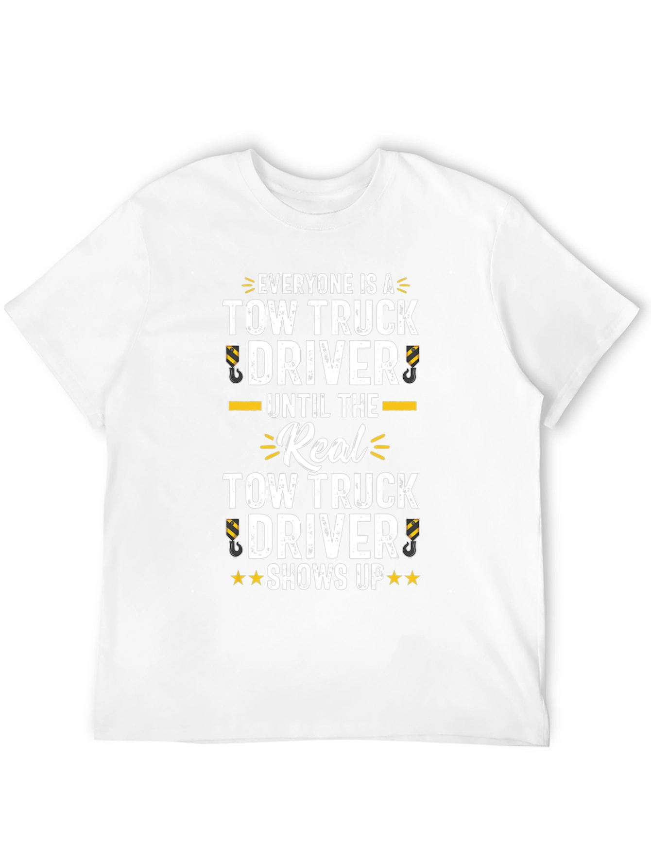 Tow Truck Driver Novelty Graphic T-Shirt