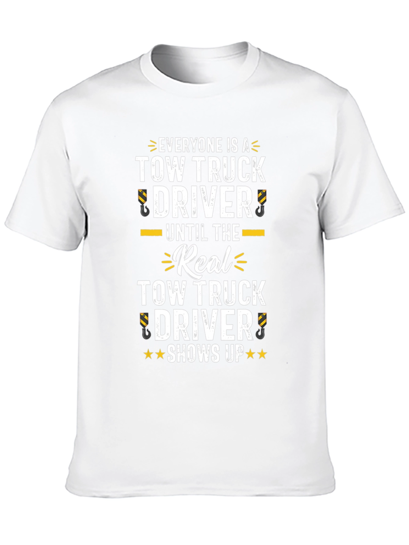 Tow Truck Driver Novelty Graphic T-Shirt