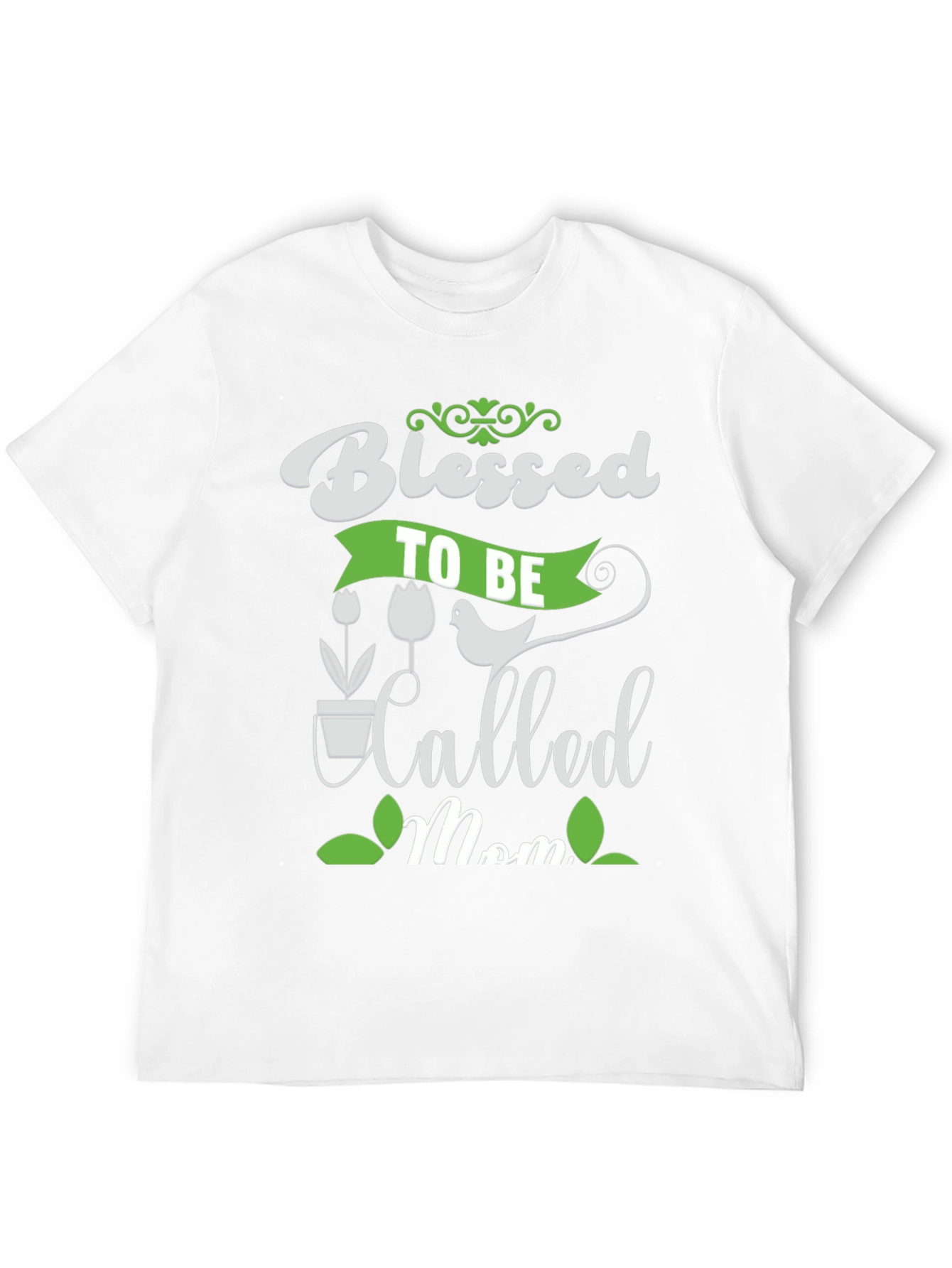 Blessed to be Called Mom Black Graphic Tee