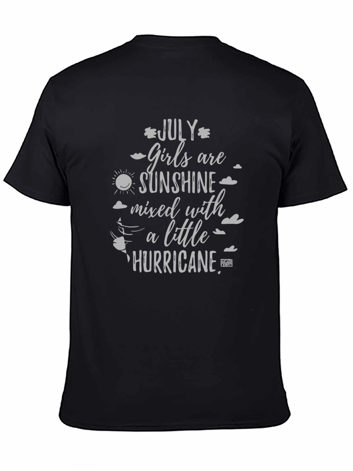 July Girls Sunshine Hurricane Black T-Shirt