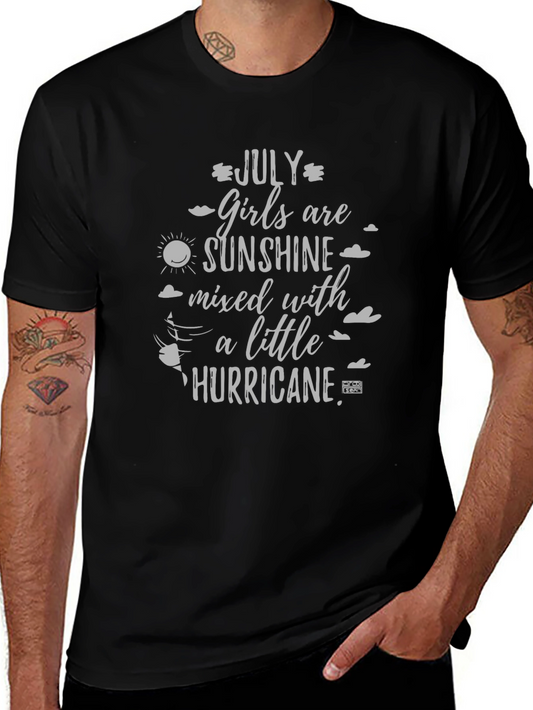 July Girls Sunshine Hurricane Black T-Shirt