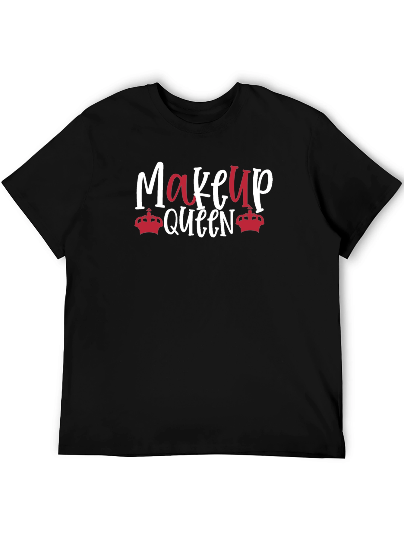 Makeup Queen Black T-Shirt
