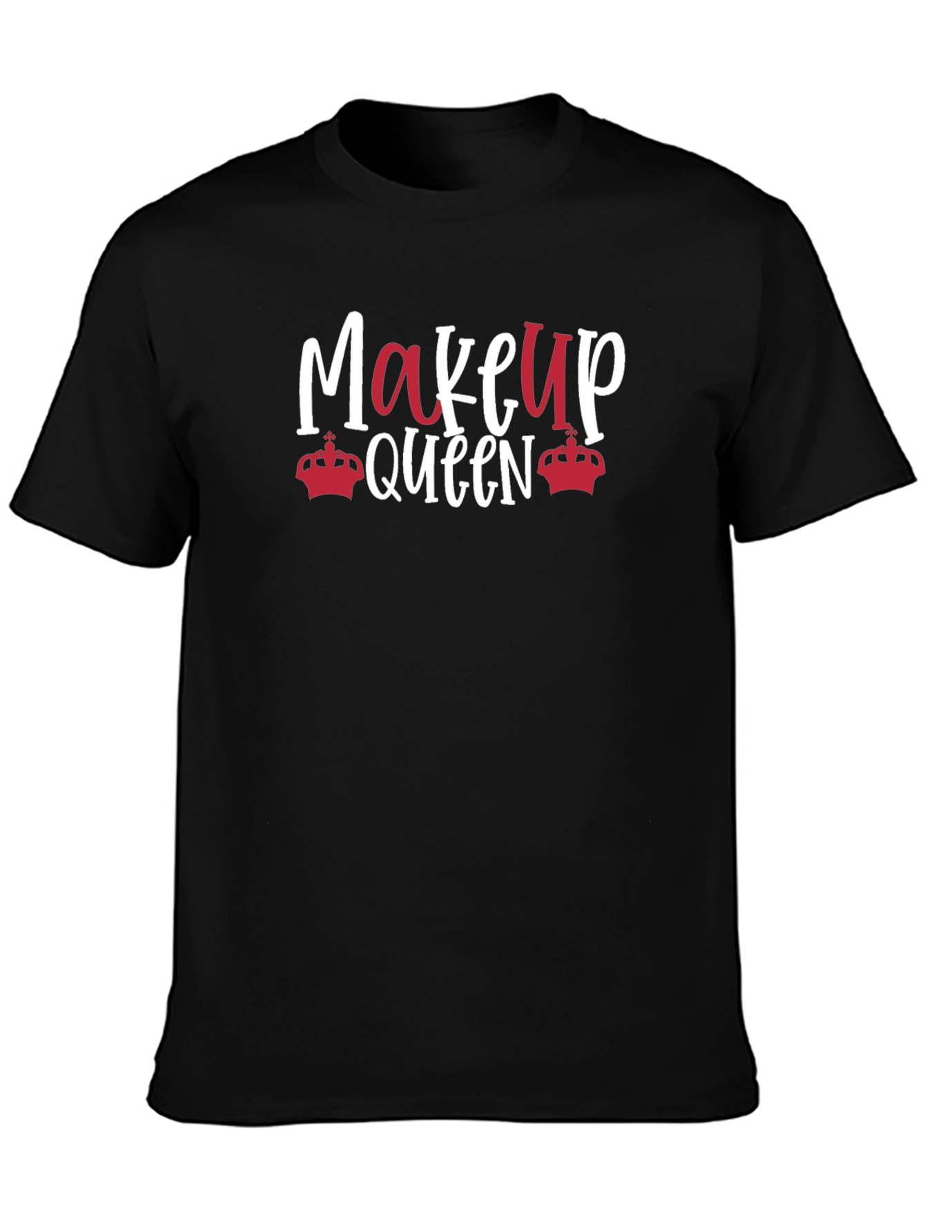 Makeup Queen Black T-Shirt
