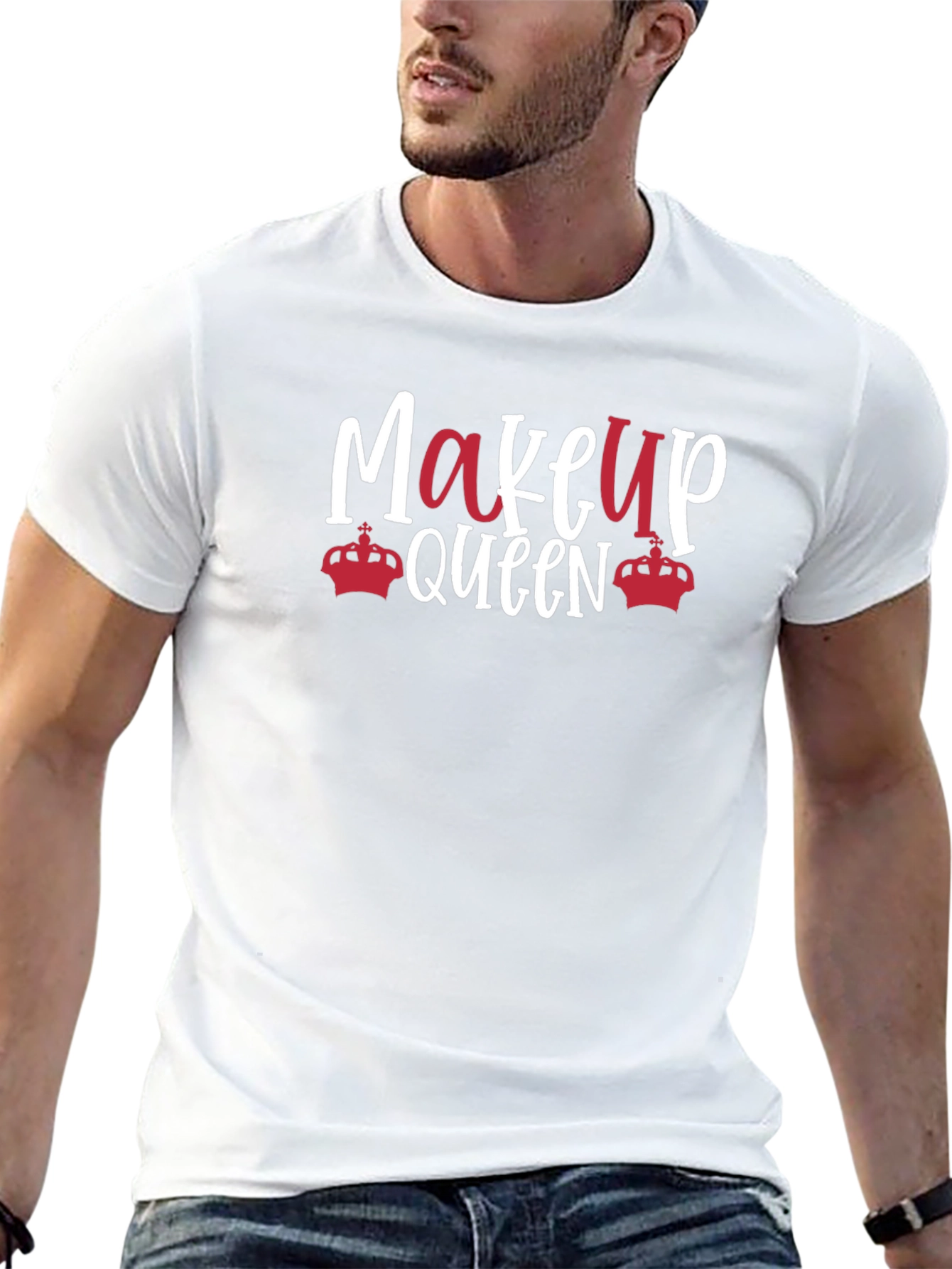 Makeup Queen Black T-Shirt