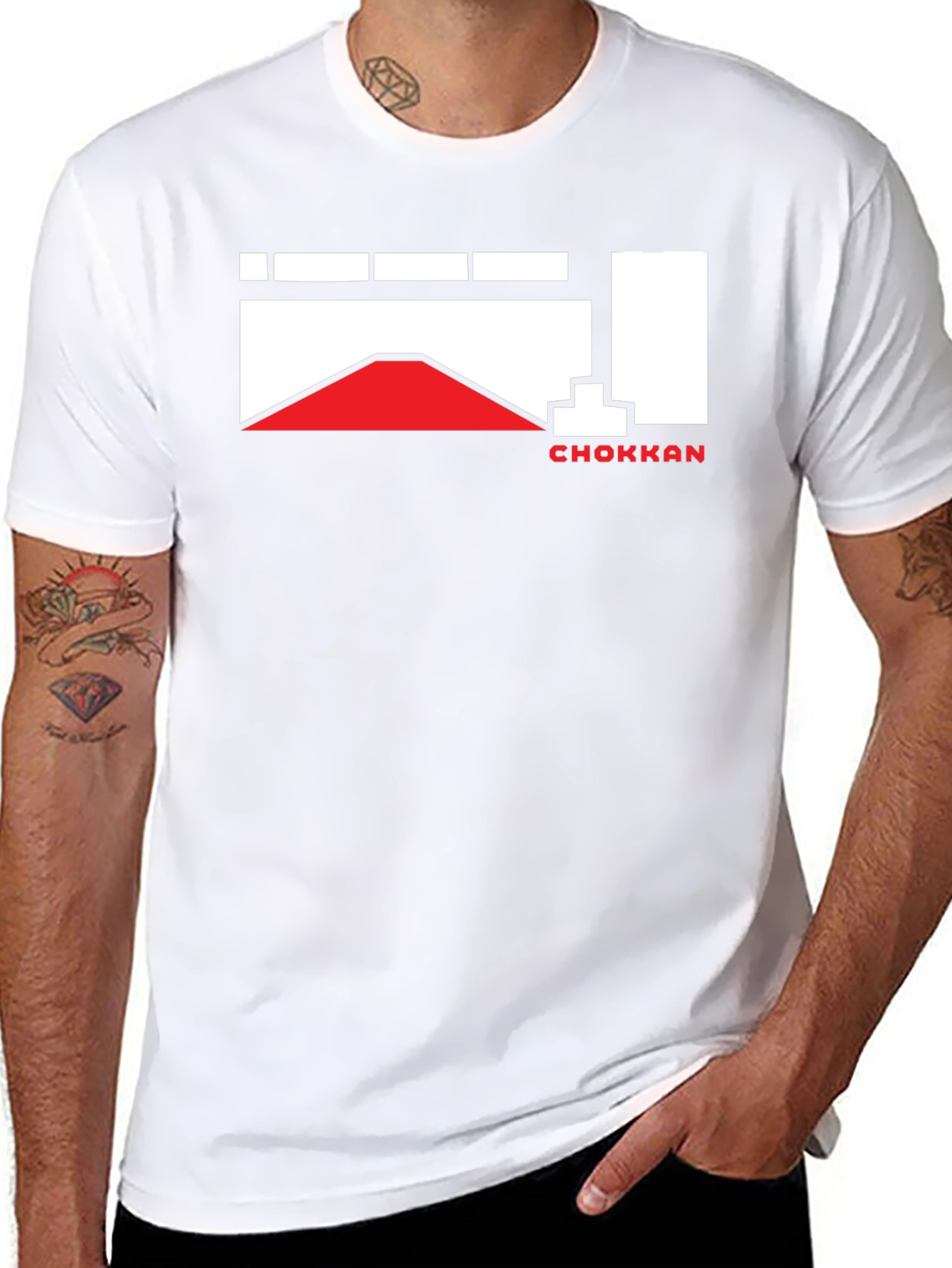 Chokkan Graphic Tee - Modern Minimalist Design