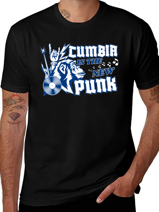 Cumbia is the New Punk Graphic T-Shirt