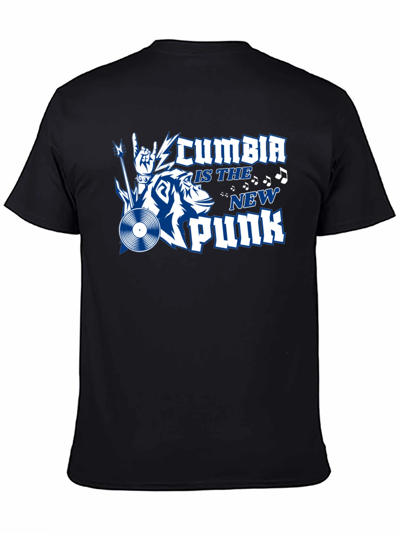 Cumbia is the New Punk Graphic T-Shirt