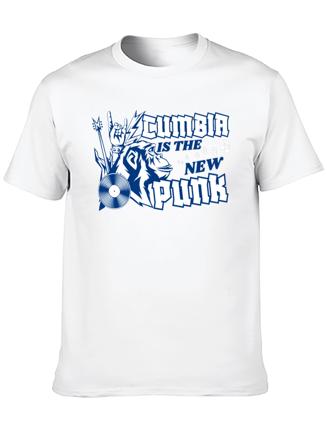 Cumbia is the New Punk Graphic T-Shirt