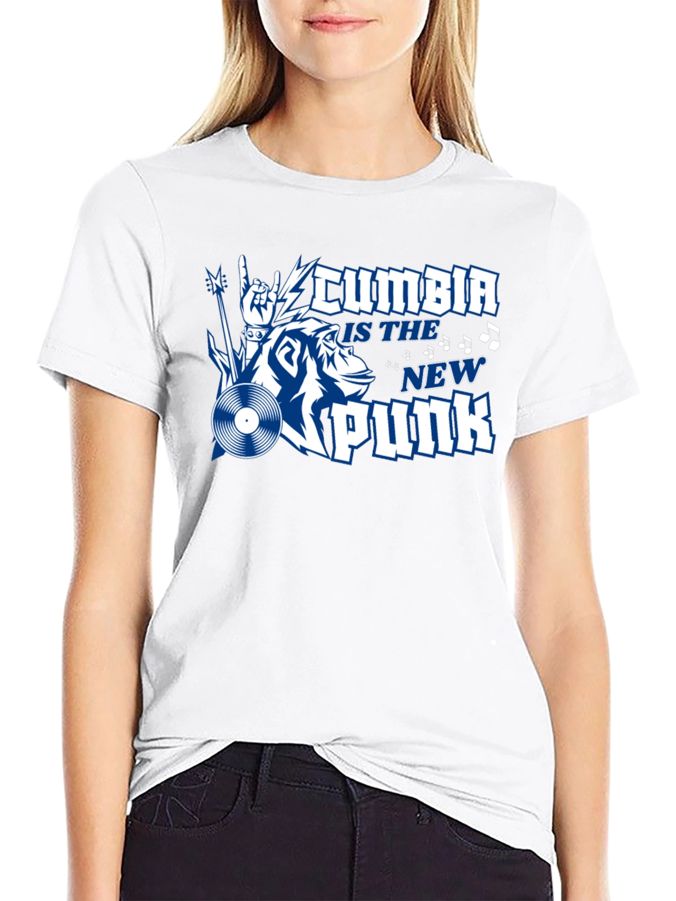 Cumbia is the New Punk Graphic T-Shirt