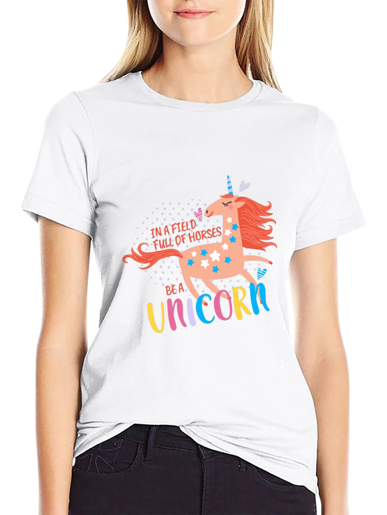 Be A Unicorn Graphic Tee
