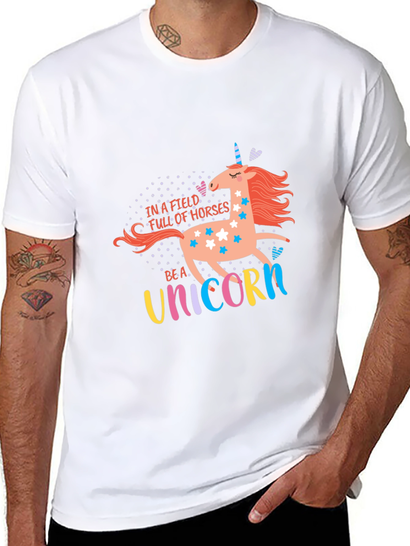 Be A Unicorn Graphic Tee