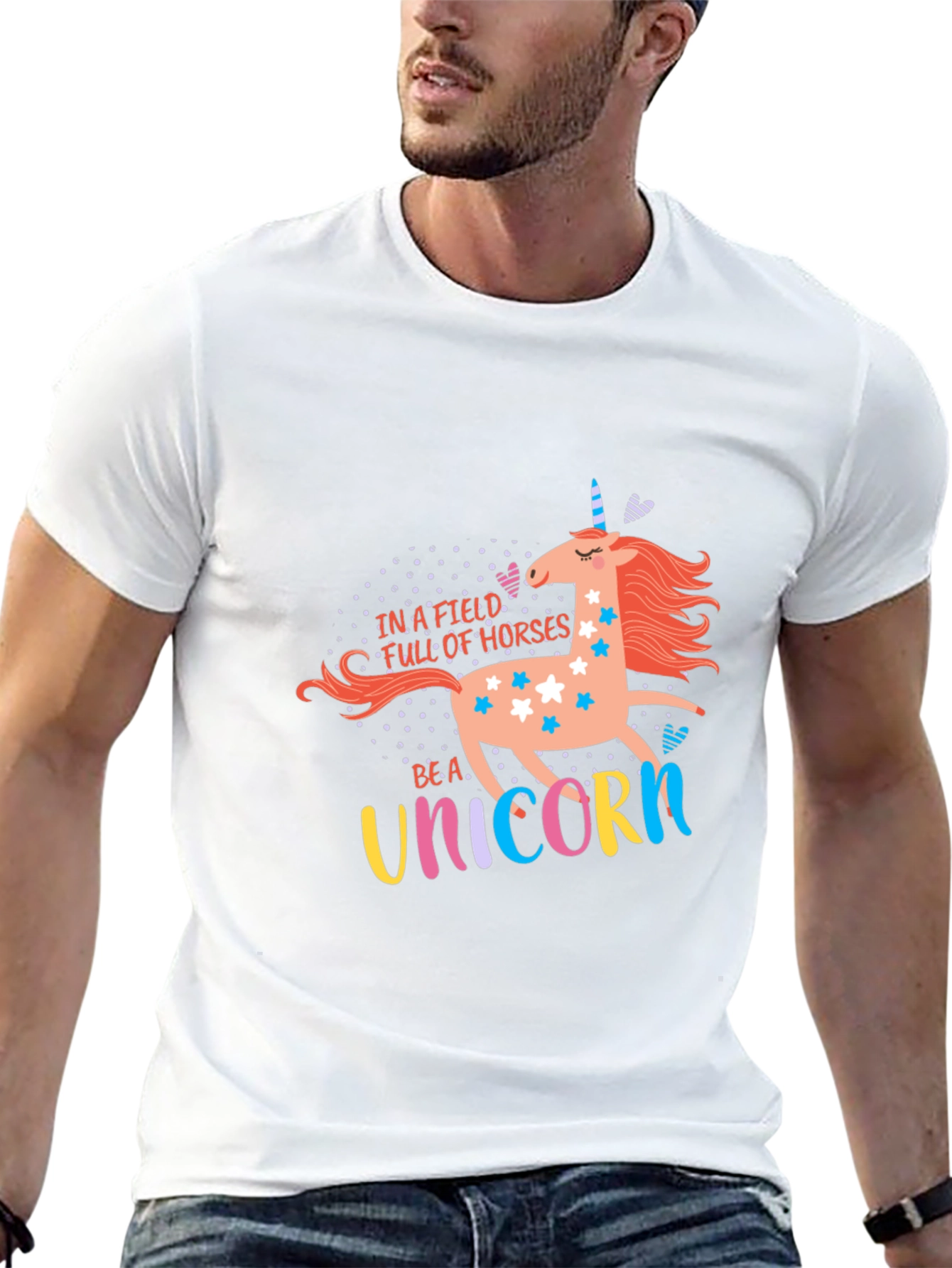 Be A Unicorn Graphic Tee