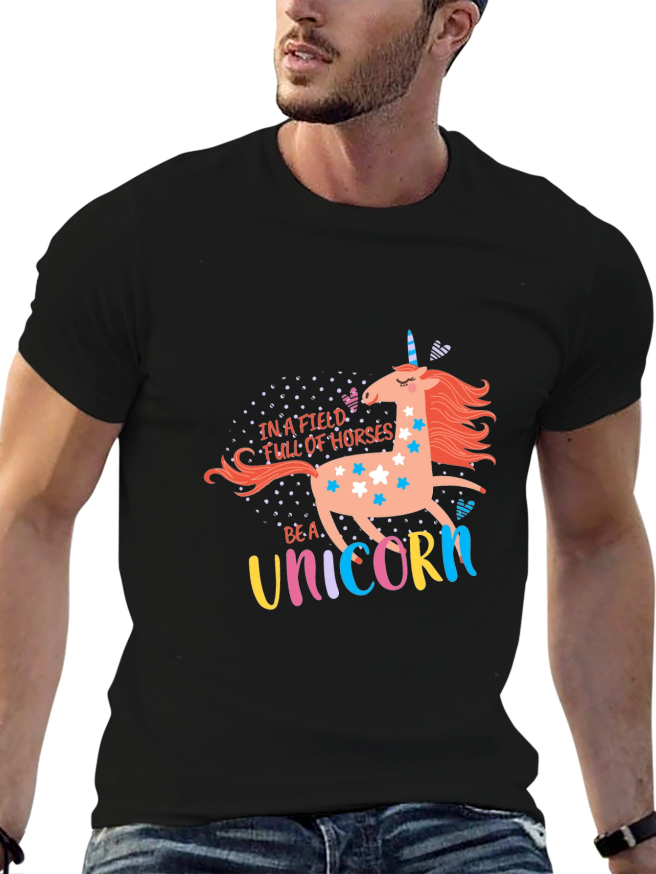 Be A Unicorn Graphic Tee