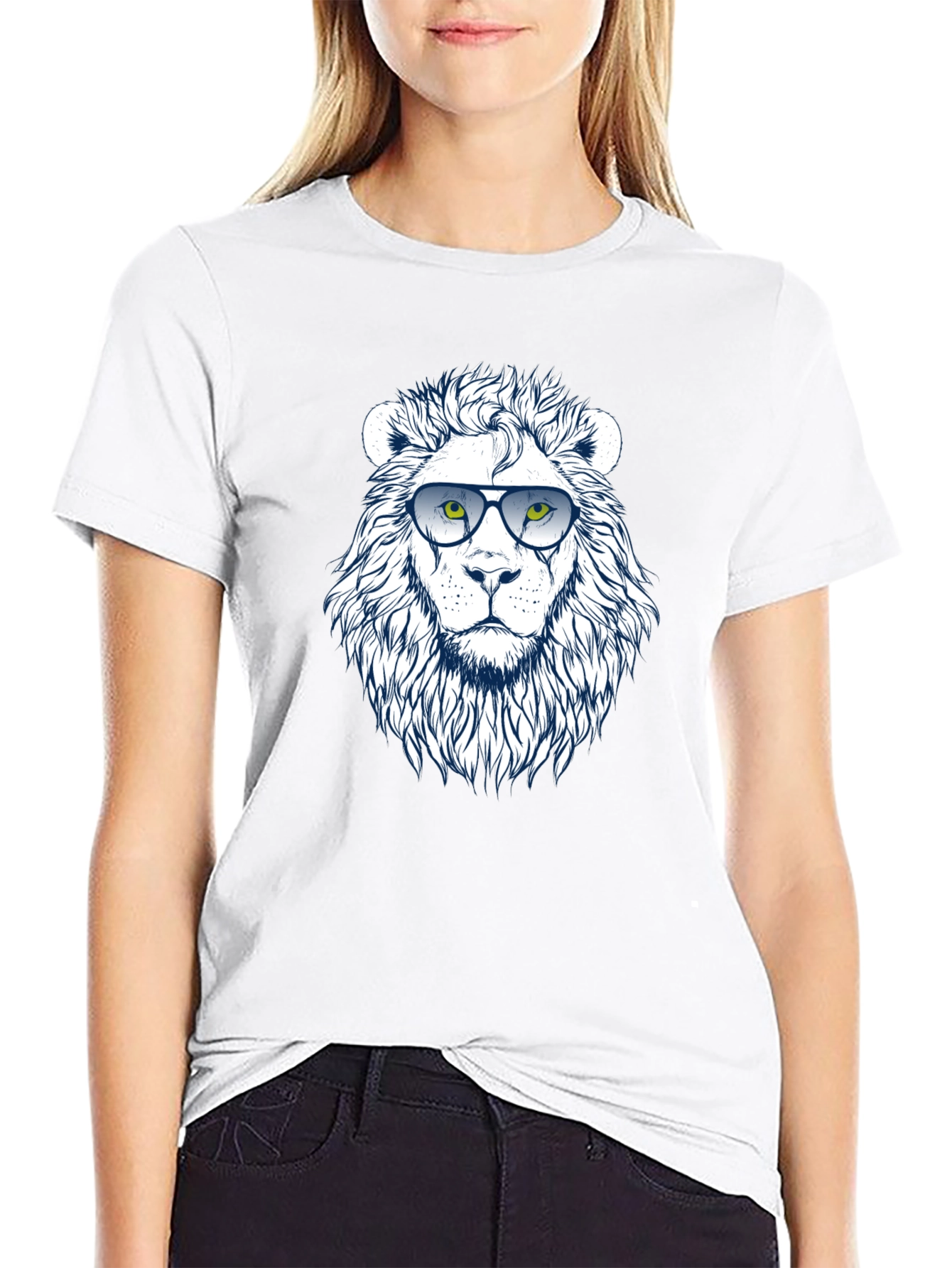 Cool Lion Graphic T-Shirt