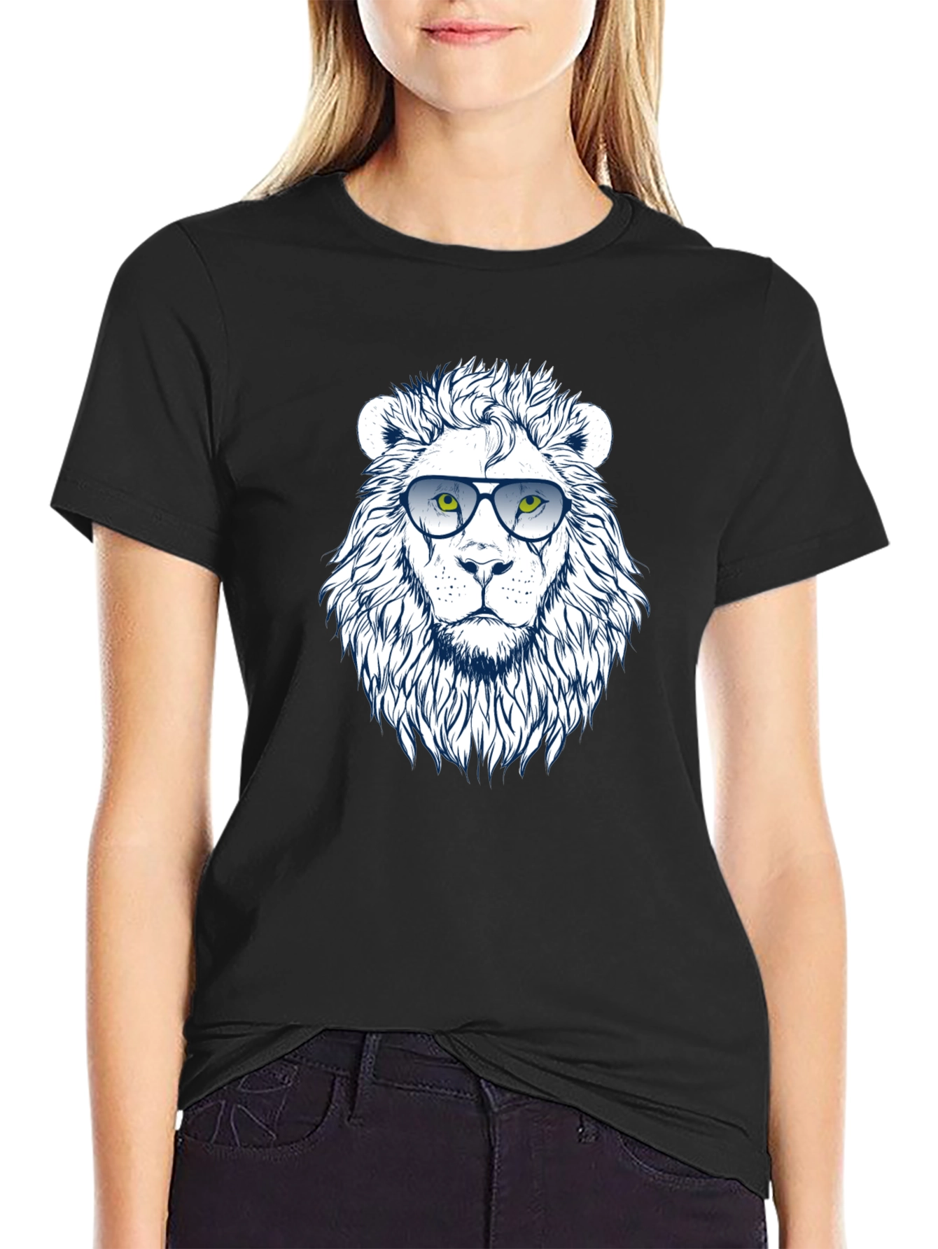 Cool Lion Graphic T-Shirt