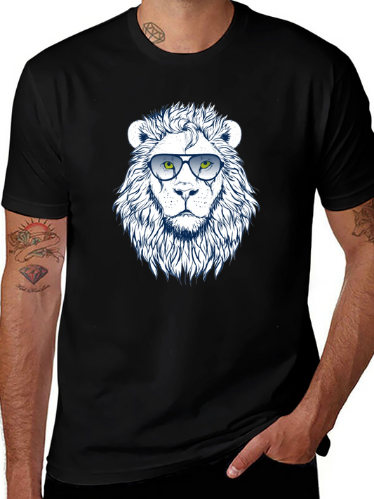 Cool Lion Graphic T-Shirt