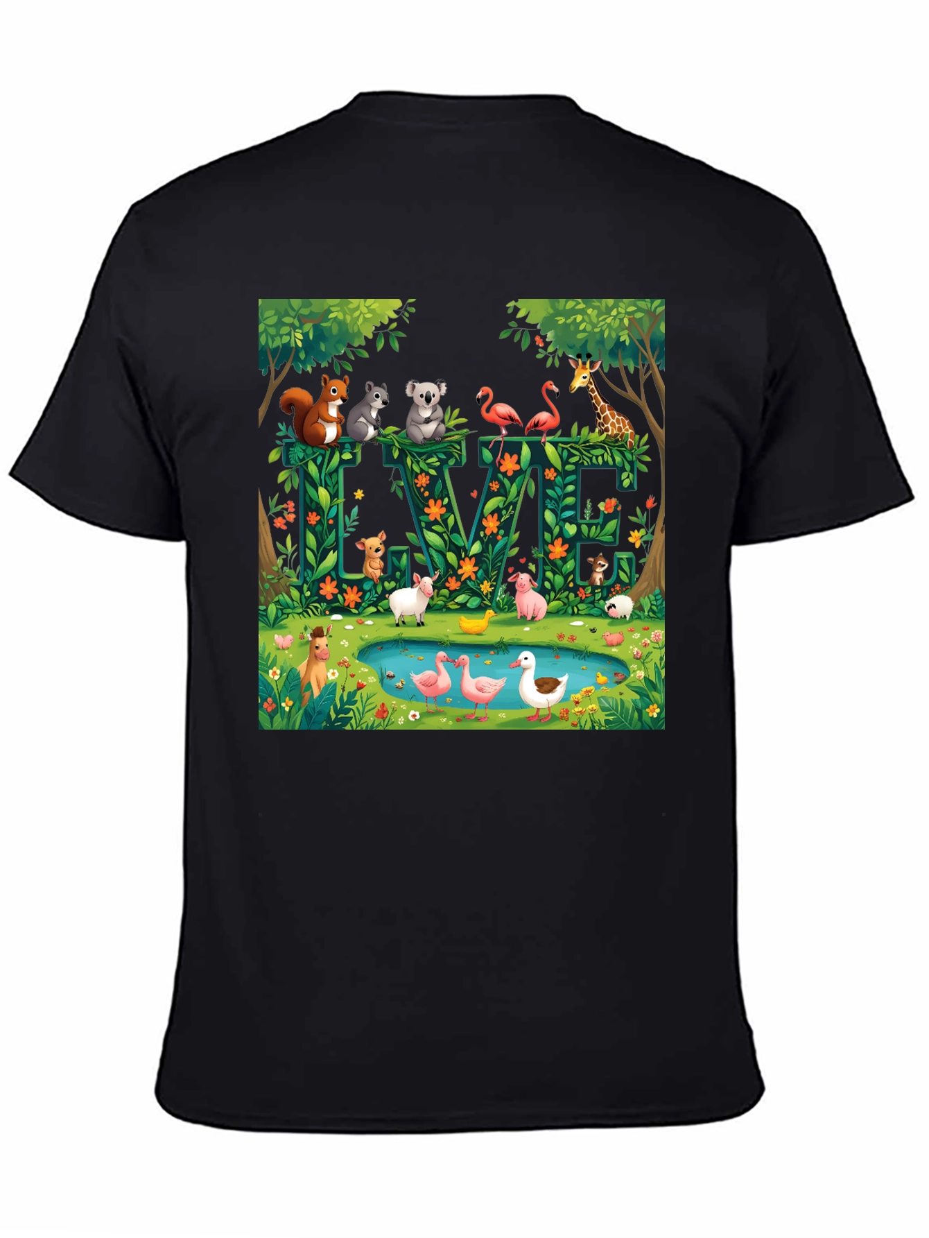 Nature-Themed Graphic Tee