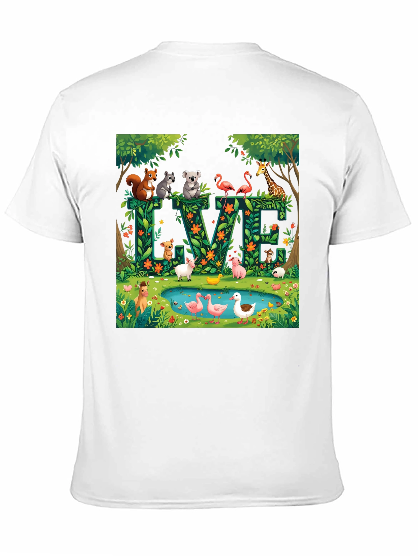 Nature-Themed Graphic Tee