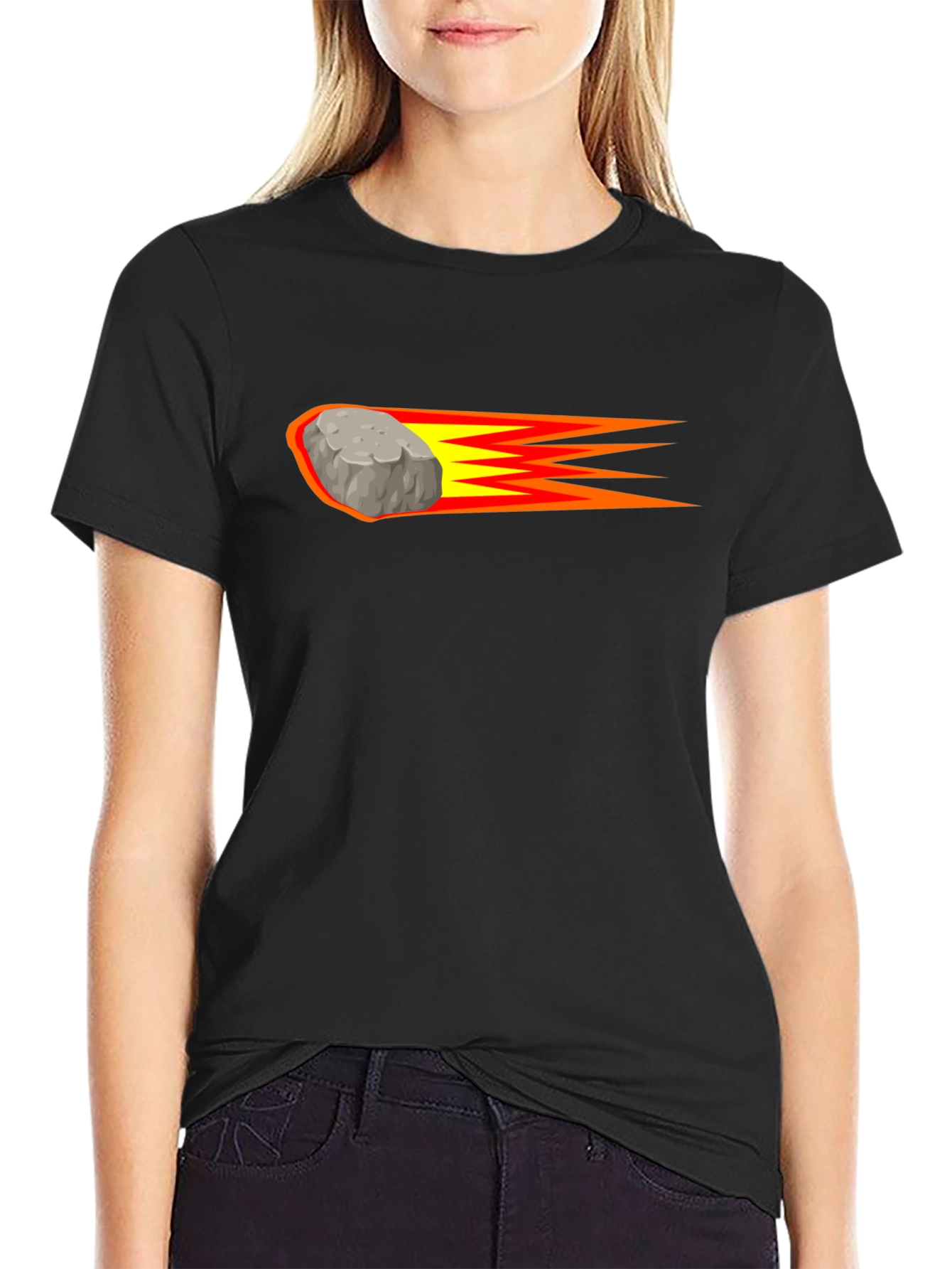 Meteor Graphic Tee - Cool Comet Design