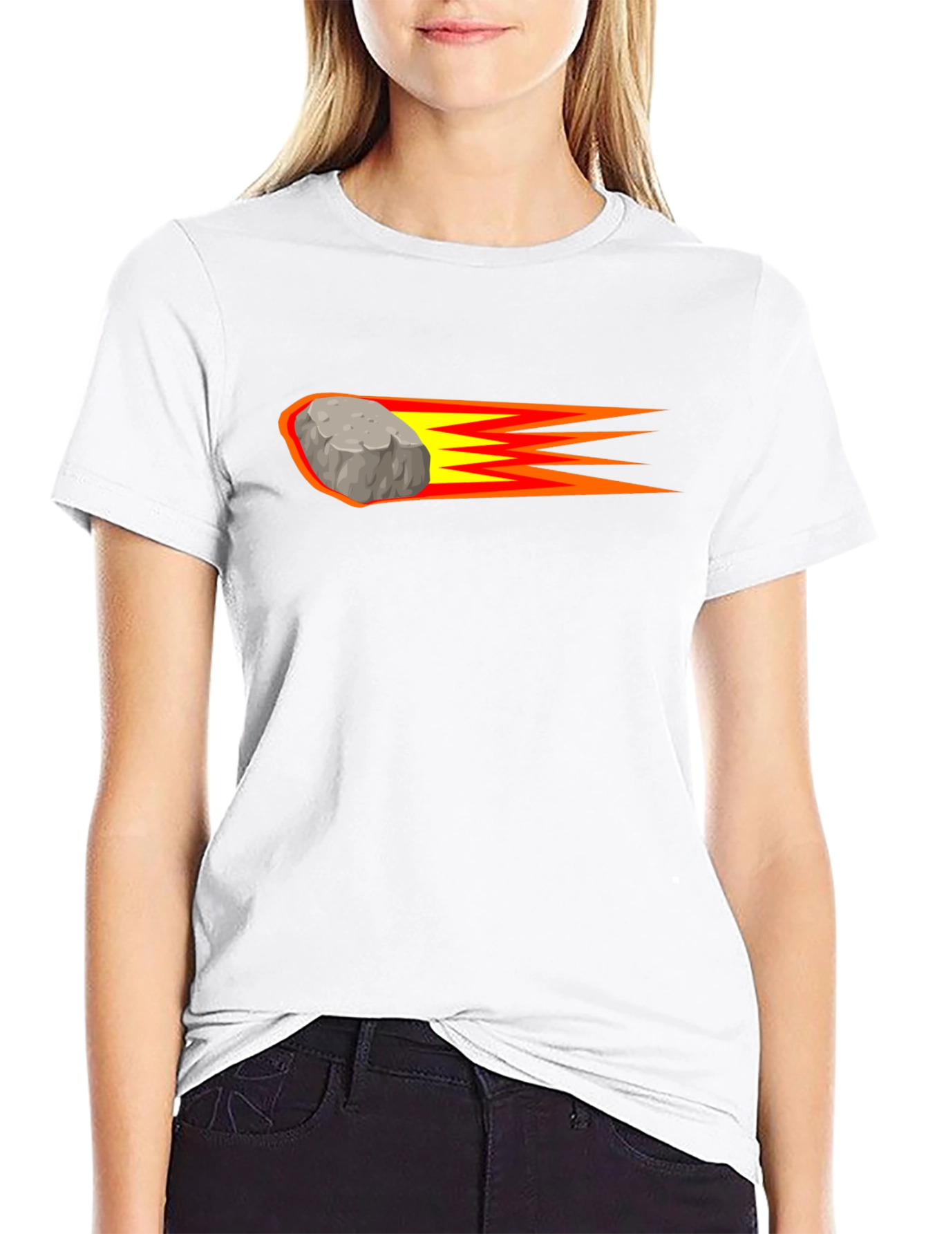 Meteor Graphic Tee - Cool Comet Design
