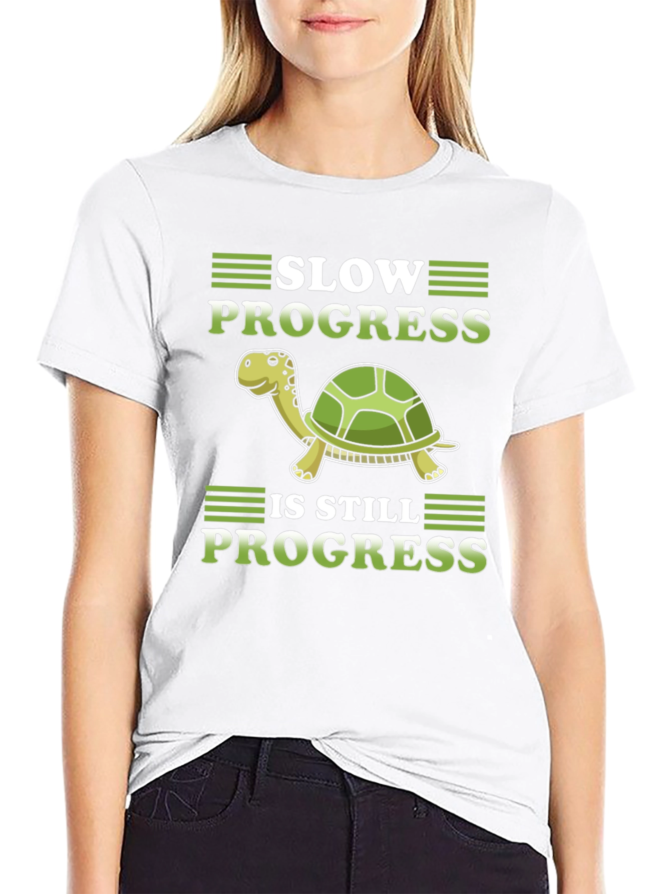 Slow Progress Turtle Graphic Tee