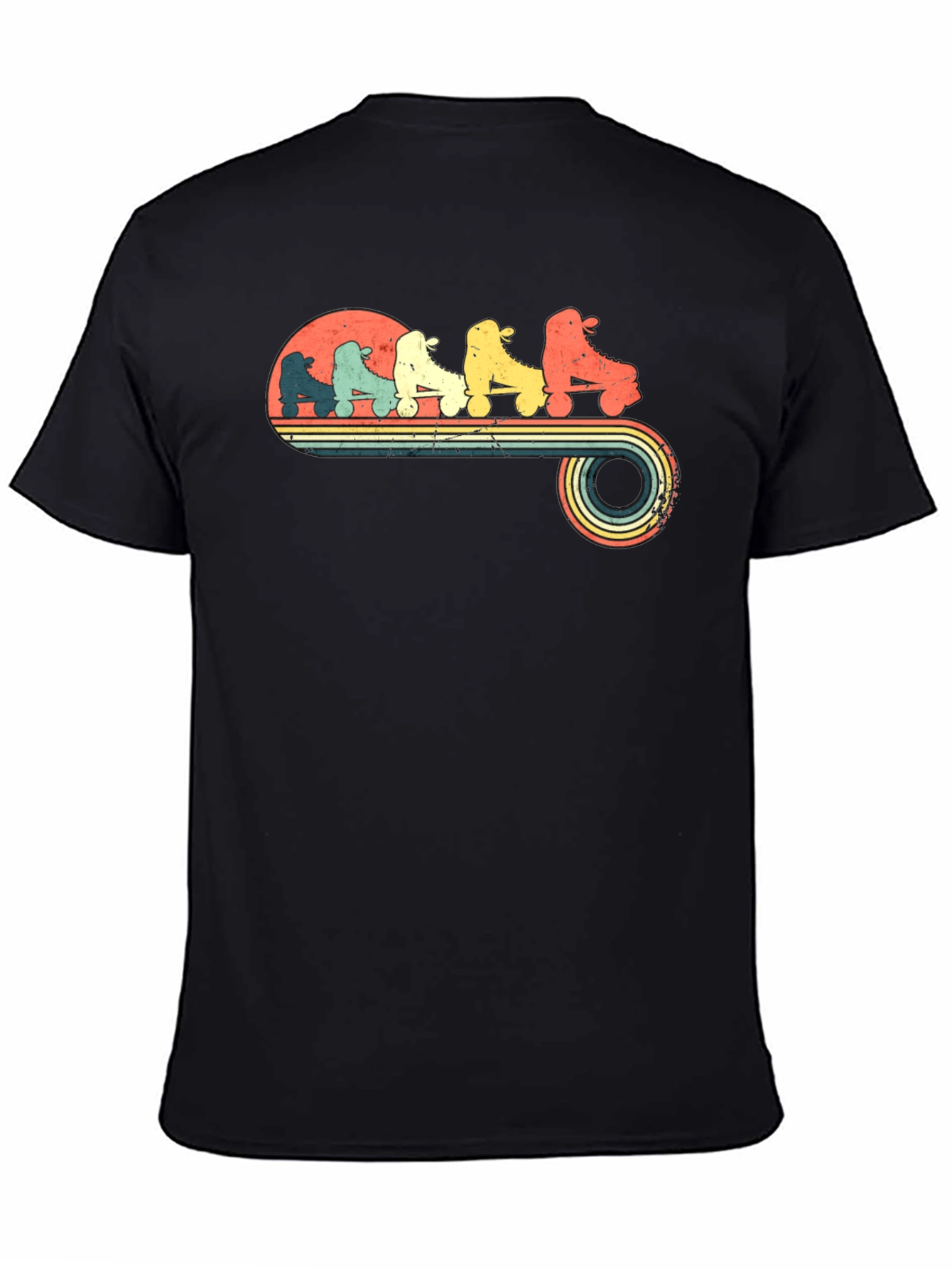 Retro Roller Skate Graphic Tee