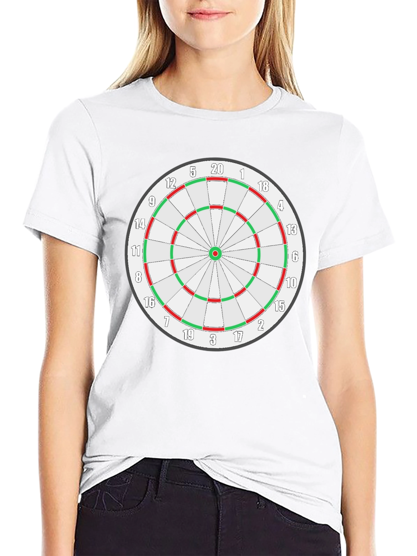 Darts Board Graphic T-Shirt