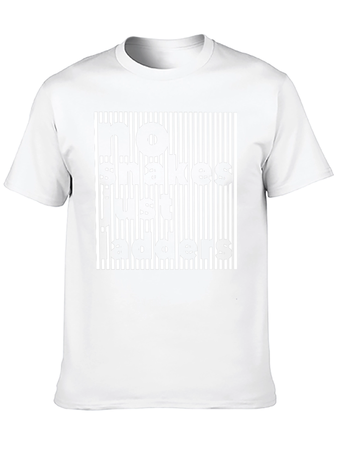 No Snakes Just Ladders Novelty T-Shirt