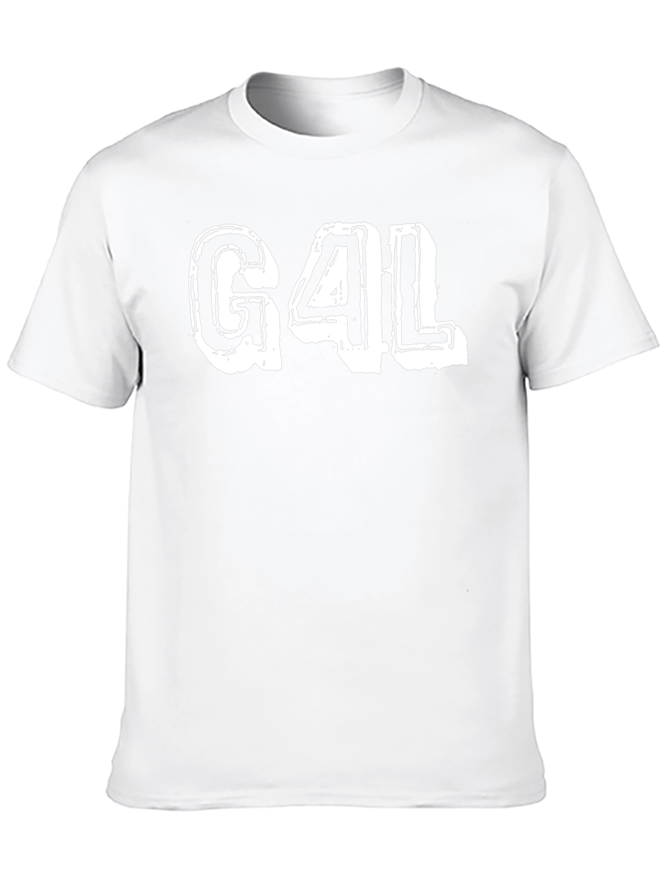 G4L Graphic T-Shirt - Black Cotton Tee