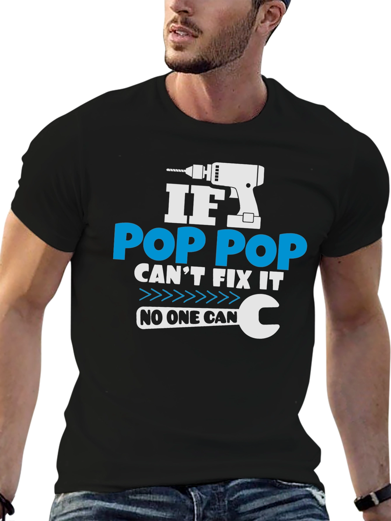 Pop Pop Fix It T-Shirt - Fathers Day Gift
