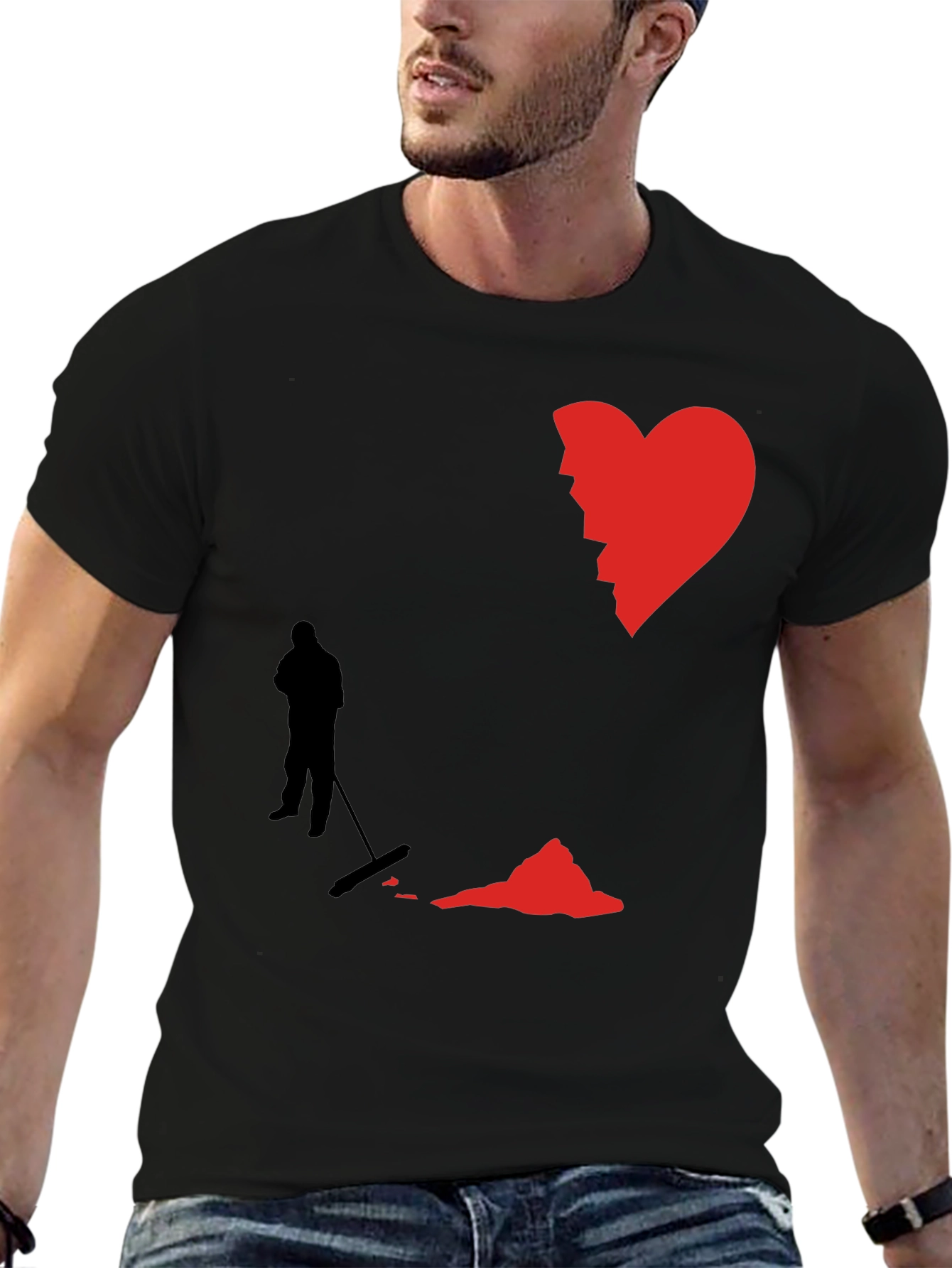 Broken Heart Cleaning Crew Graphic Tee
