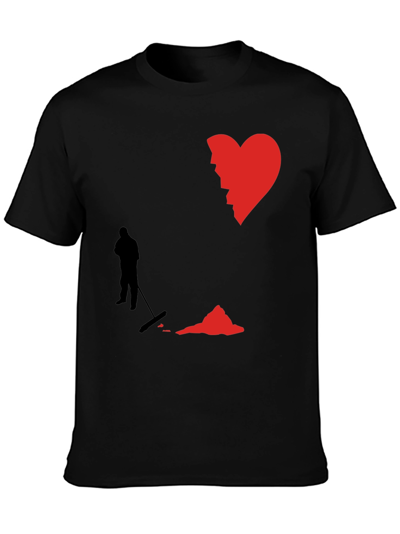 Broken Heart Cleaning Crew Graphic Tee