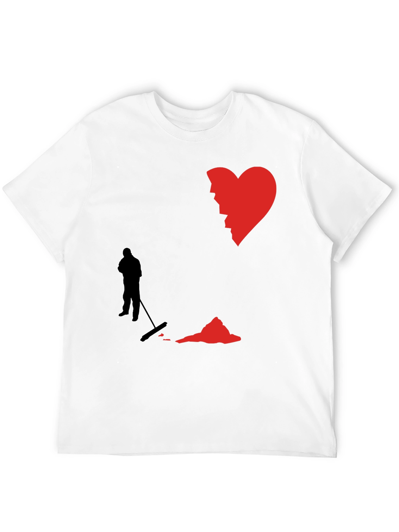 Broken Heart Cleaning Crew Graphic Tee