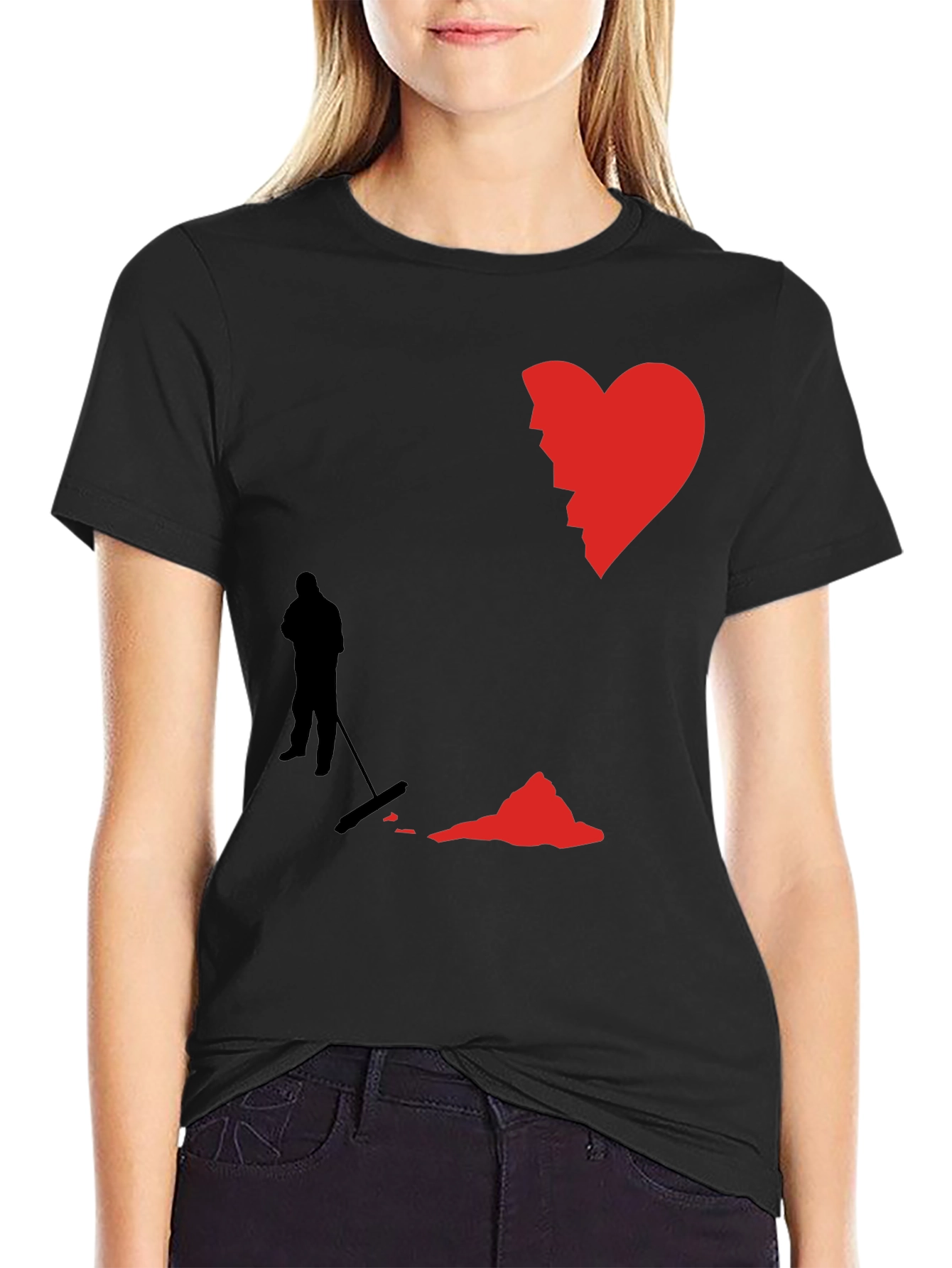 Broken Heart Cleaning Crew Graphic Tee